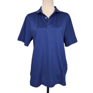 Ben Hogan Medium Navy Blue Polo Collared Tee Shirt